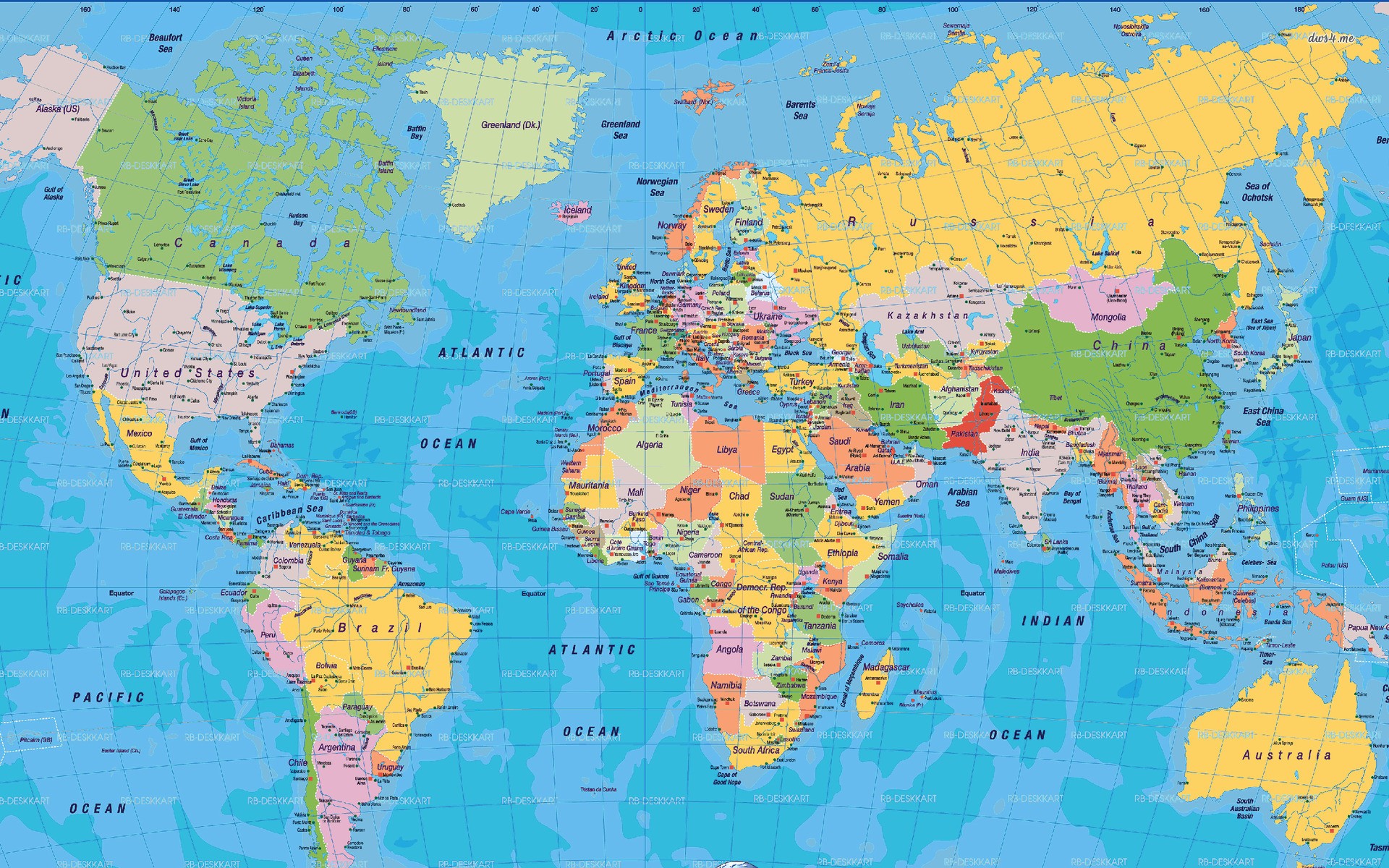 USAWOA World Map